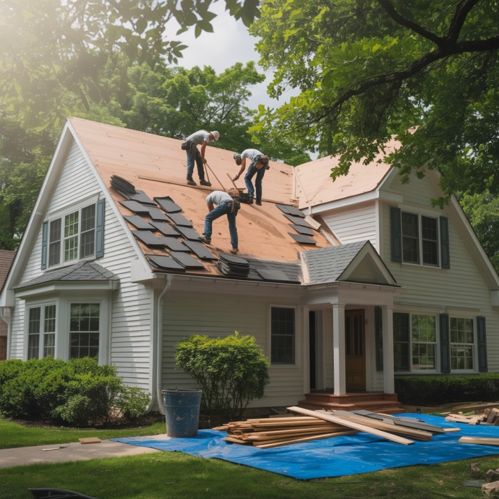 We're Storm Damage Roof Repair Experts