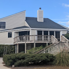 Residential roofing project in coastal North Carolina by Affordable Roofing & Construction